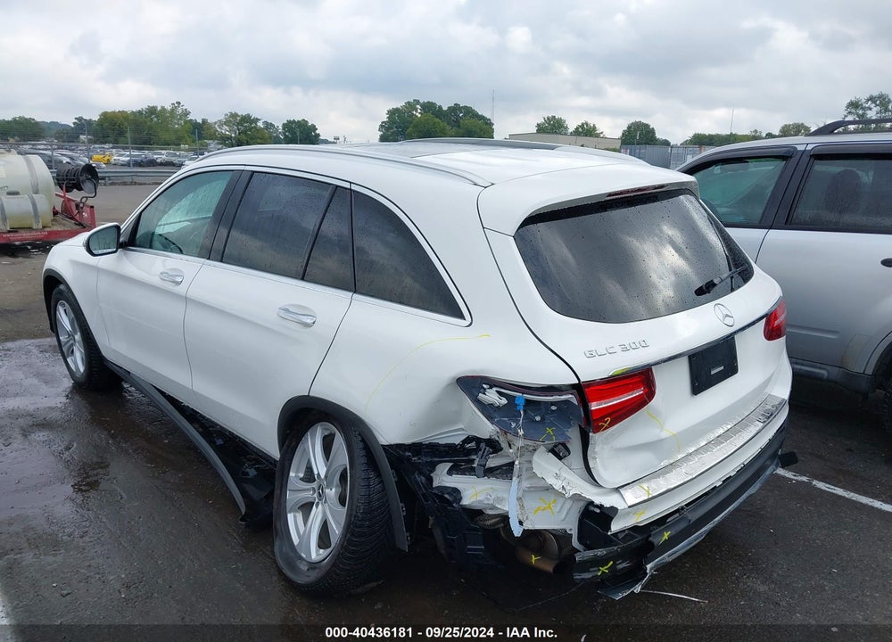 2018 MERCEDES-BENZ GLC 300 VIN: WDC0G4JB7JV091429