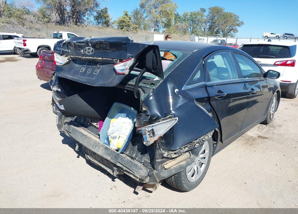 2012 HYUNDAI SONATA GLS VIN: 5NPEB4ACXCH426544