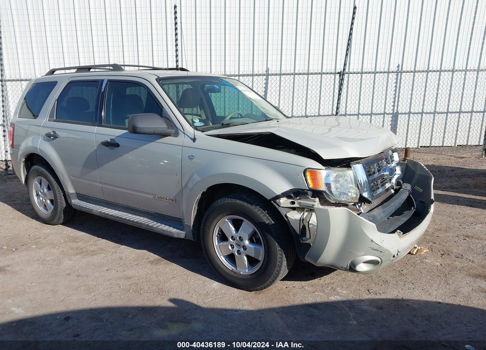 2008 FORD ESCAPE XLT VIN: 1FMCU03118KA21277