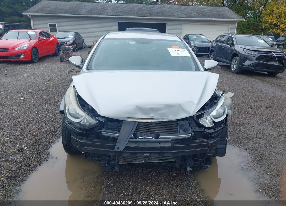 2016 HYUNDAI ELANTRA SE VIN: KMHDH4AE5GU516980