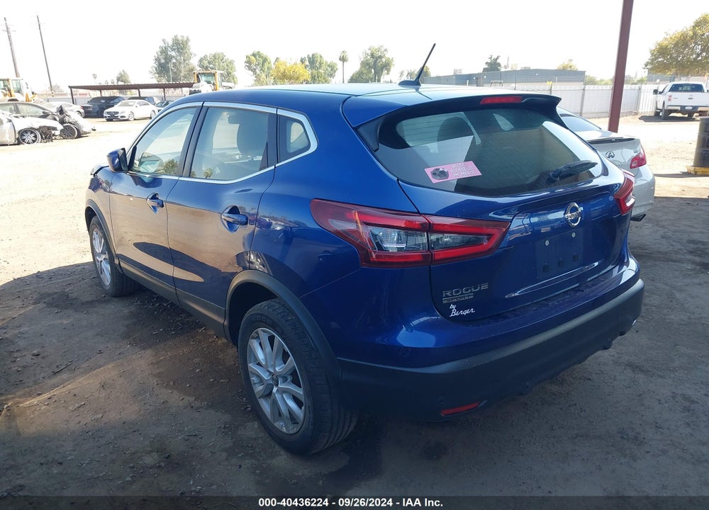 2021 NISSAN ROGUE SPORT S FWD XTRONIC CVT VIN: JN1BJ1AV0MW303372