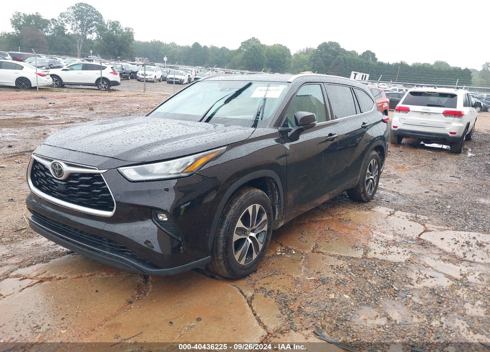 2020 TOYOTA HIGHLANDER XLE VIN: 5TDGZRAH4LS016720
