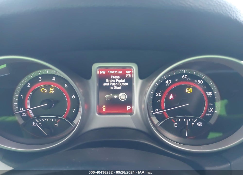 2016 DODGE JOURNEY R/T VIN: 3C4PDDEG0GT180092