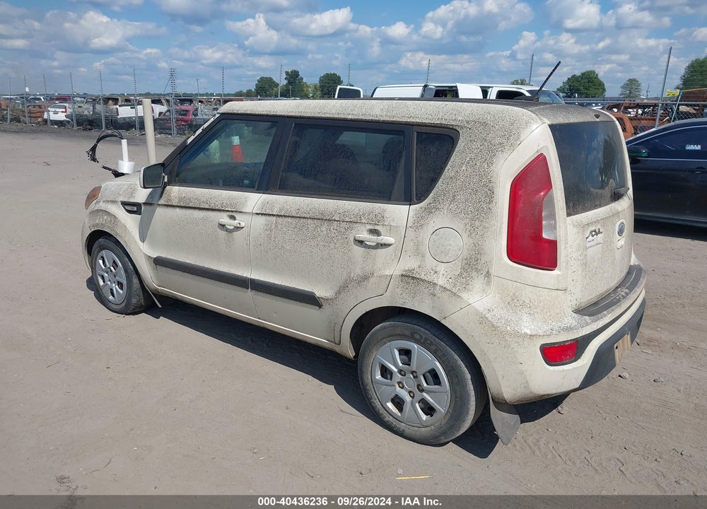 2012 KIA SOUL VIN: KNDJT2A59C7386057
