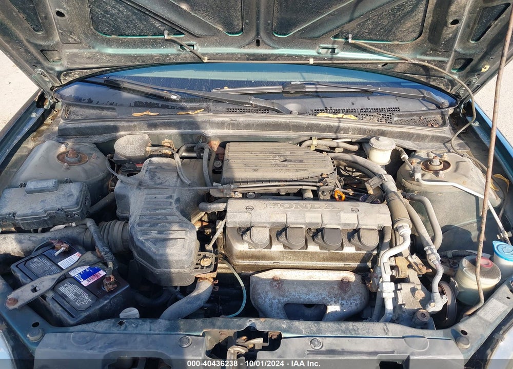2002 HONDA CIVIC LX VIN: 2HGES16552H569242
