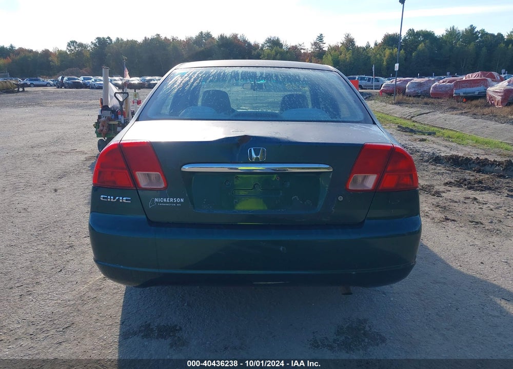2002 HONDA CIVIC LX VIN: 2HGES16552H569242