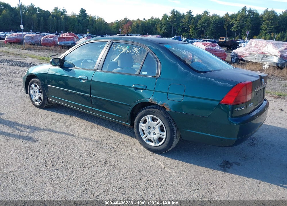 2002 HONDA CIVIC LX VIN: 2HGES16552H569242