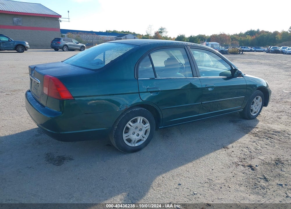 2002 HONDA CIVIC LX VIN: 2HGES16552H569242