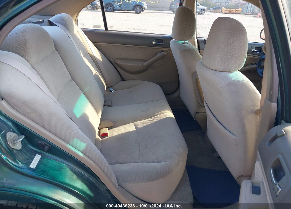 2002 HONDA CIVIC LX VIN: 2HGES16552H569242