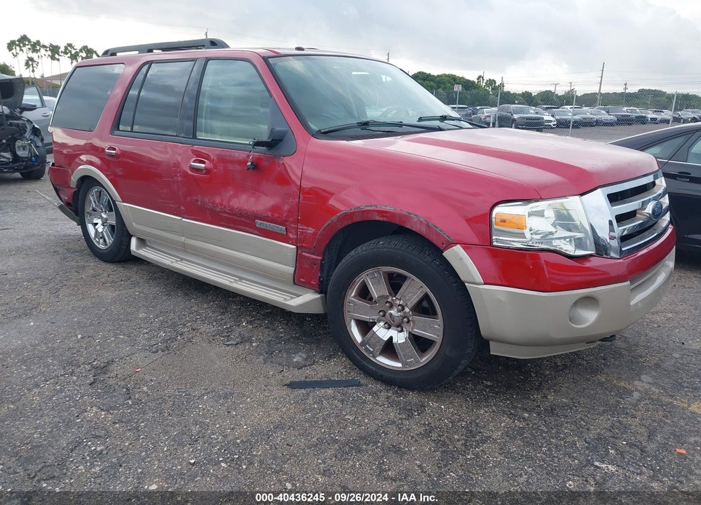 2007 FORD EXPEDITION EDDIE BAUER VIN: 1FMFU18537LA82718