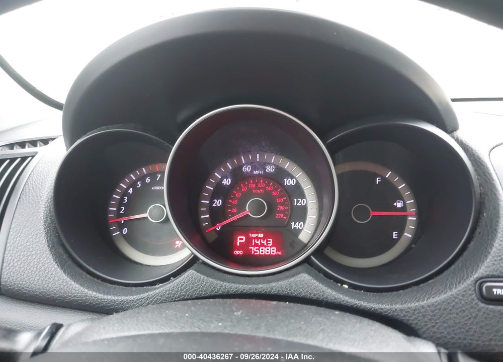 2011 KIA FORTE EX VIN: KNAFU5A24B5324454