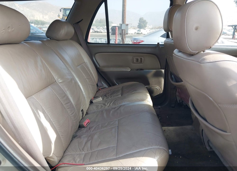 2001 TOYOTA 4RUNNER LIMITED V6 VIN: JT3GN87R810188551