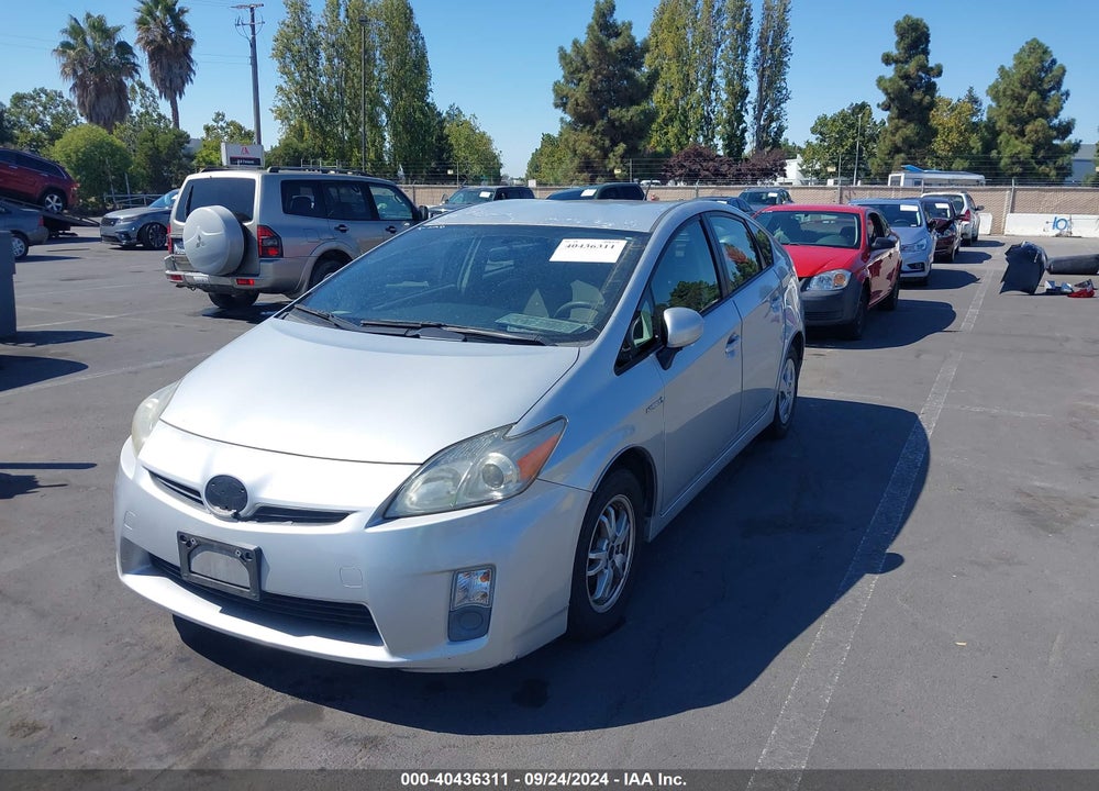 2010 TOYOTA PRIUS II VIN: JTDKN3DU0A0214514