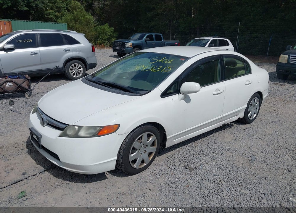 2007 HONDA CIVIC LX VIN: 2HGFA16557H501246