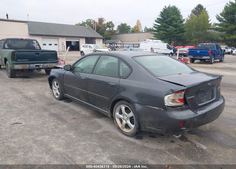 2009 SUBARU LEGACY 2.5I VIN: 4S3BL616X97217677