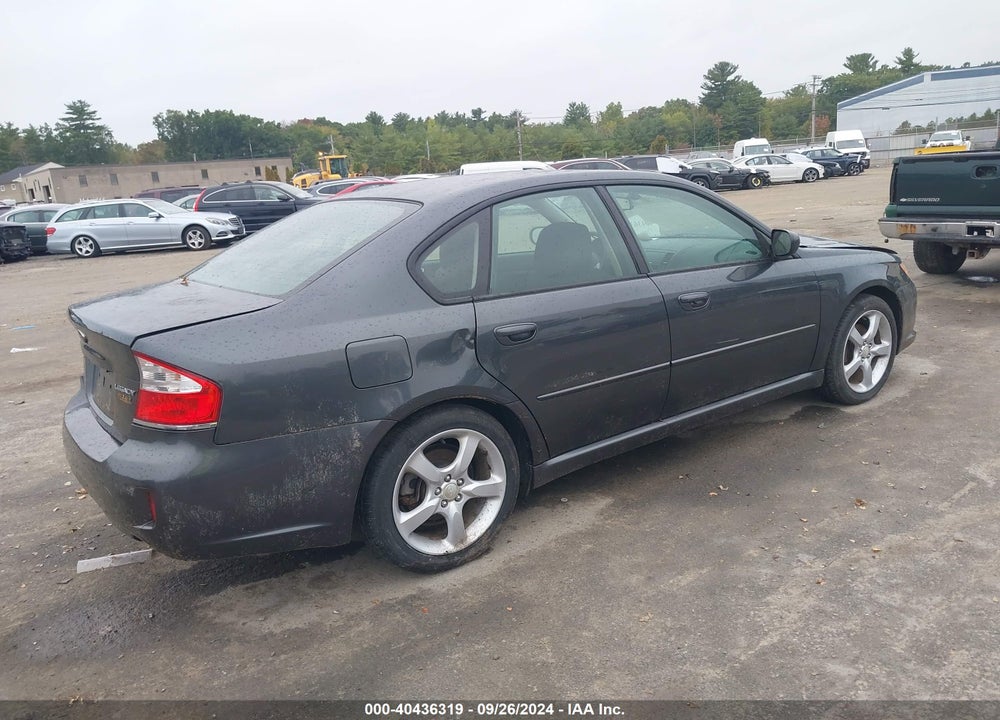 2009 SUBARU LEGACY 2.5I VIN: 4S3BL616X97217677