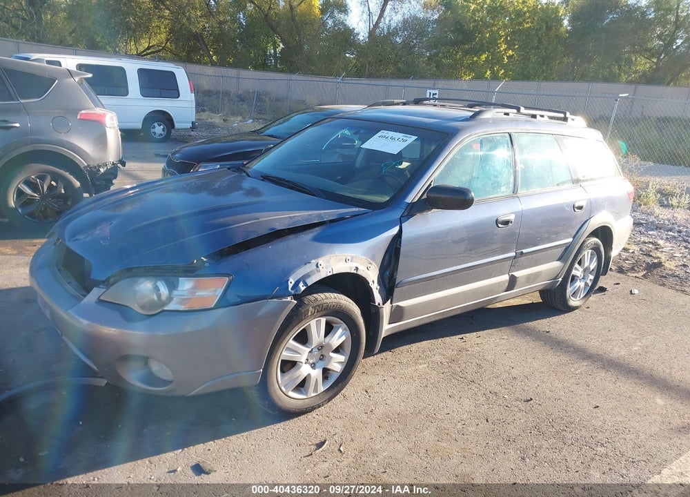 2005 SUBARU OUTBACK 2.5I VIN: 4S4BP61C757324511