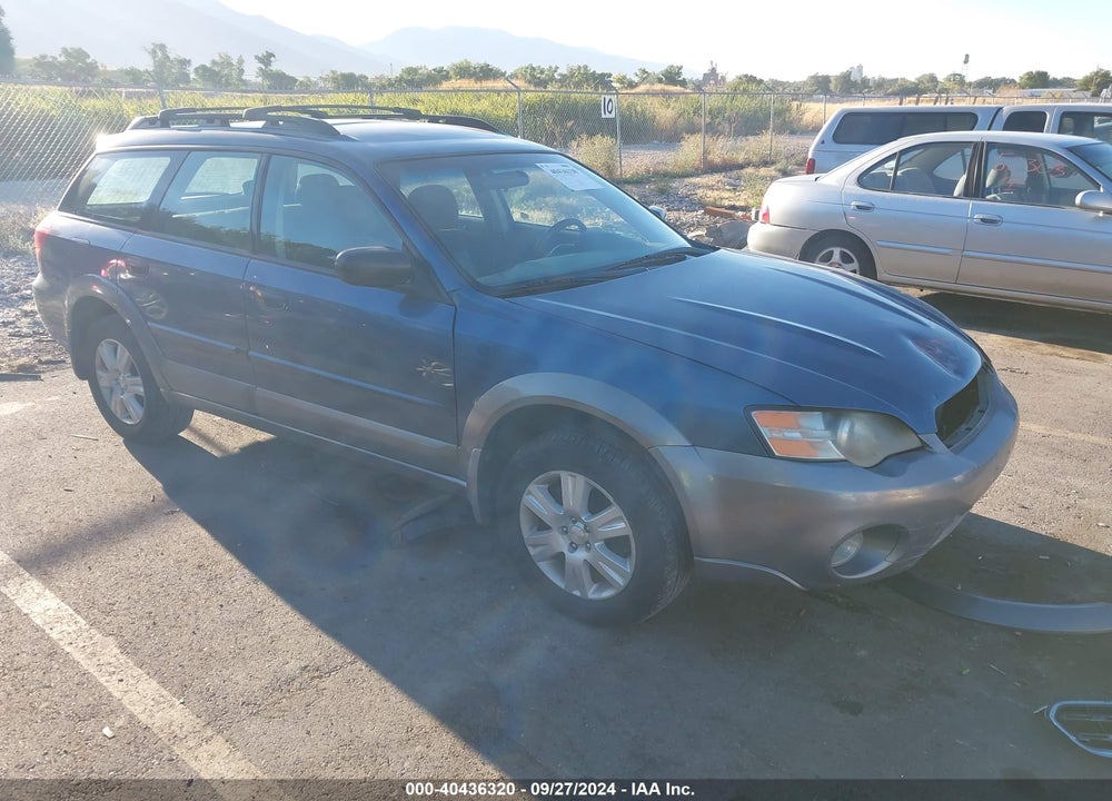 2005 SUBARU OUTBACK 2.5I VIN: 4S4BP61C757324511