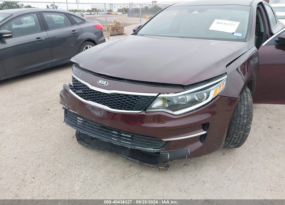 2016 KIA OPTIMA LX TURBO VIN: 5XXGT4L11GG039979