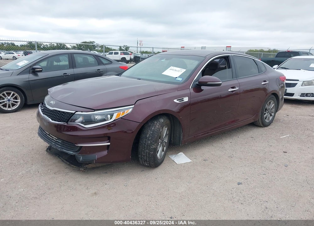 2016 KIA OPTIMA LX TURBO VIN: 5XXGT4L11GG039979
