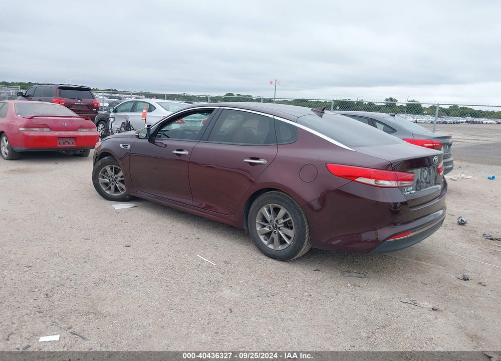 2016 KIA OPTIMA LX TURBO VIN: 5XXGT4L11GG039979
