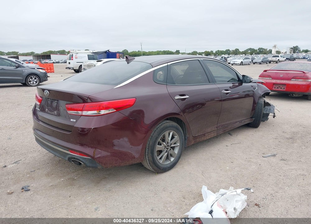 2016 KIA OPTIMA LX TURBO VIN: 5XXGT4L11GG039979