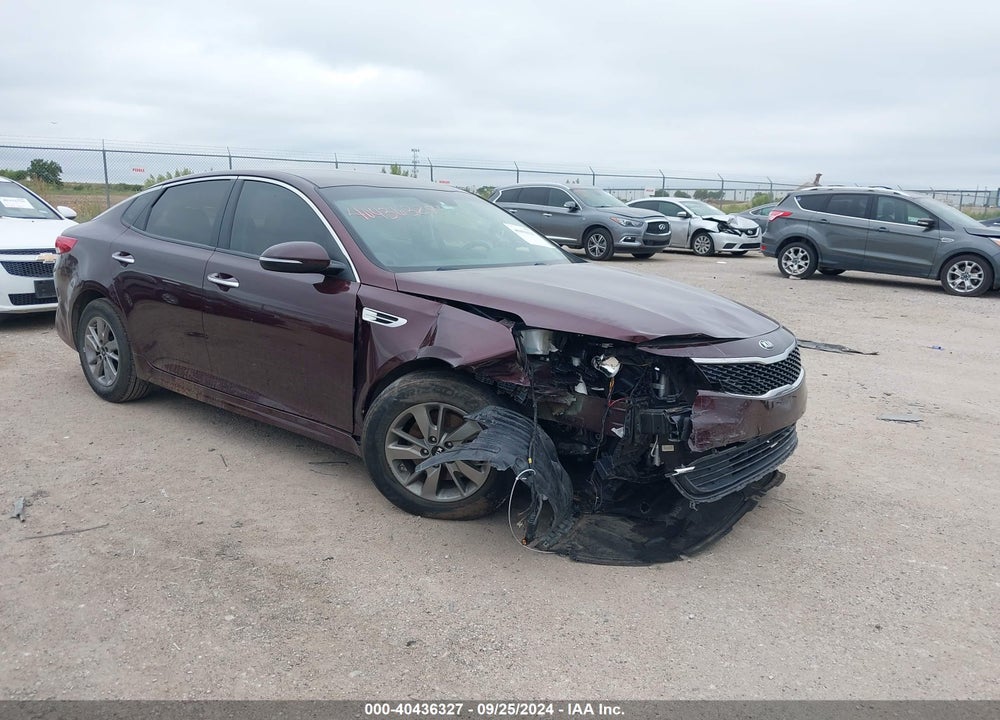 2016 KIA OPTIMA LX TURBO VIN: 5XXGT4L11GG039979