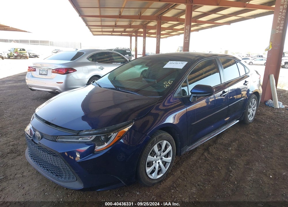 2020 TOYOTA COROLLA LE VIN: JTDEPRAE4LJ018807