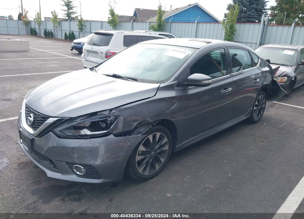 2019 NISSAN SENTRA SR VIN: 3N1AB7AP6KY305422