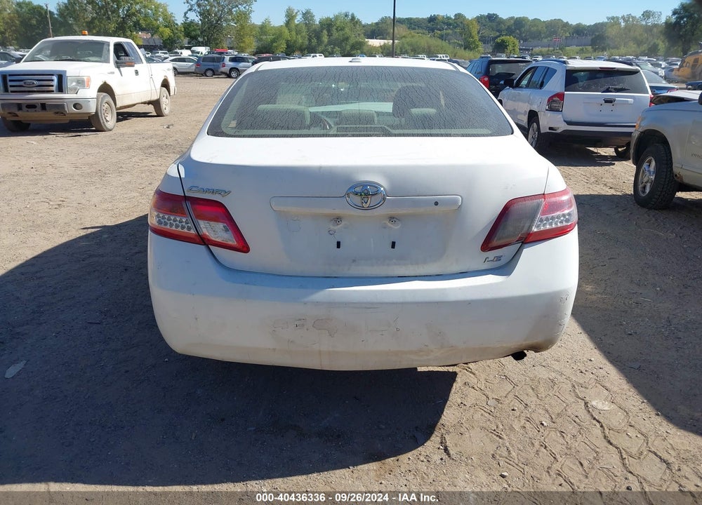 2011 TOYOTA CAMRY LE VIN: 4T4BF3EK8BR203394