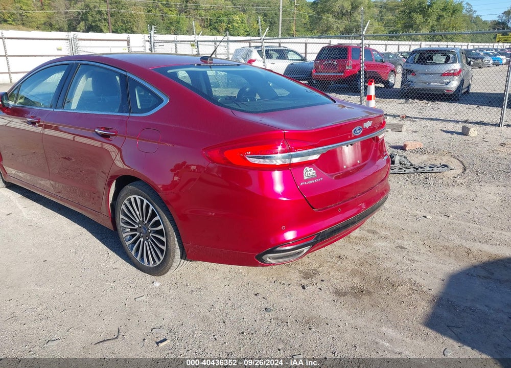 2017 FORD FUSION SE VIN: 3FA6P0T93HR273502