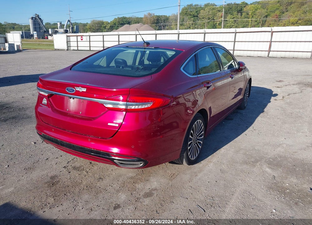 2017 FORD FUSION SE VIN: 3FA6P0T93HR273502