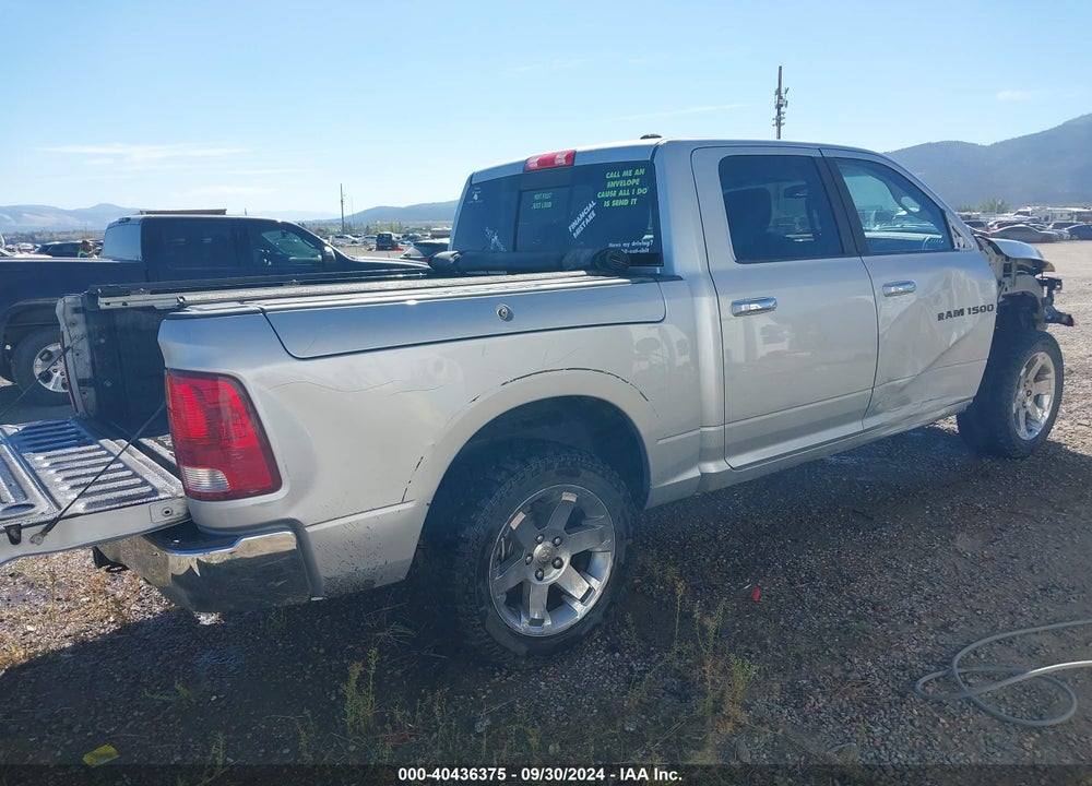 2012 RAM 1500 LAIE VIN: 1C6RD7NT0CS110425