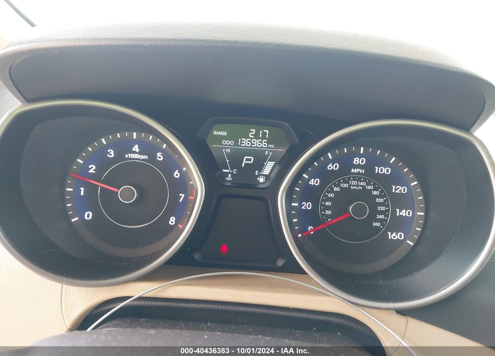 2013 HYUNDAI ELANTRA GLS VIN: 5NPDH4AE2DH254698