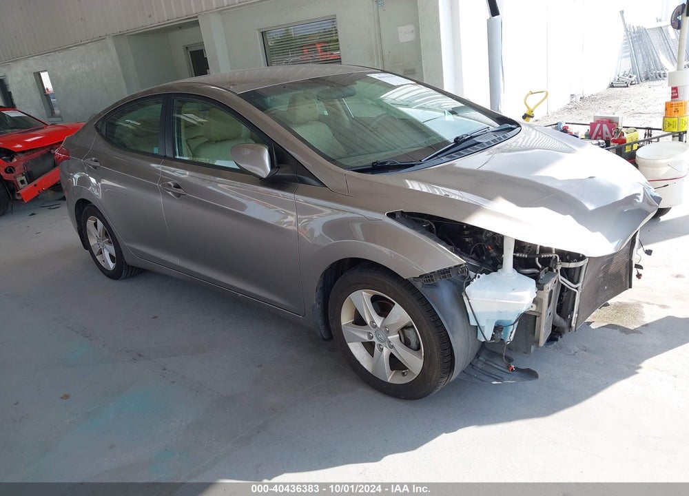2013 HYUNDAI ELANTRA GLS VIN: 5NPDH4AE2DH254698