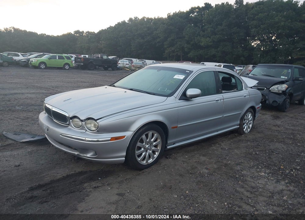 2002 JAGUAR X-TYPE 2.5L VIN: SAJEA51D92XC59361