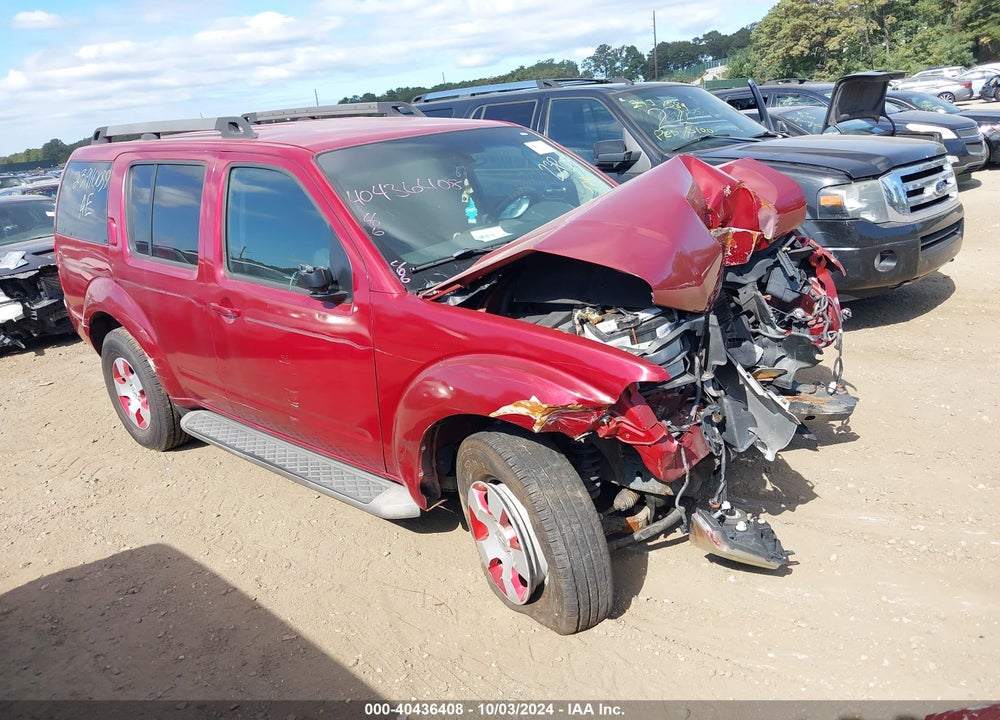2012 NISSAN PATHFINDER S VIN: 5N1AR1NB1CC624933