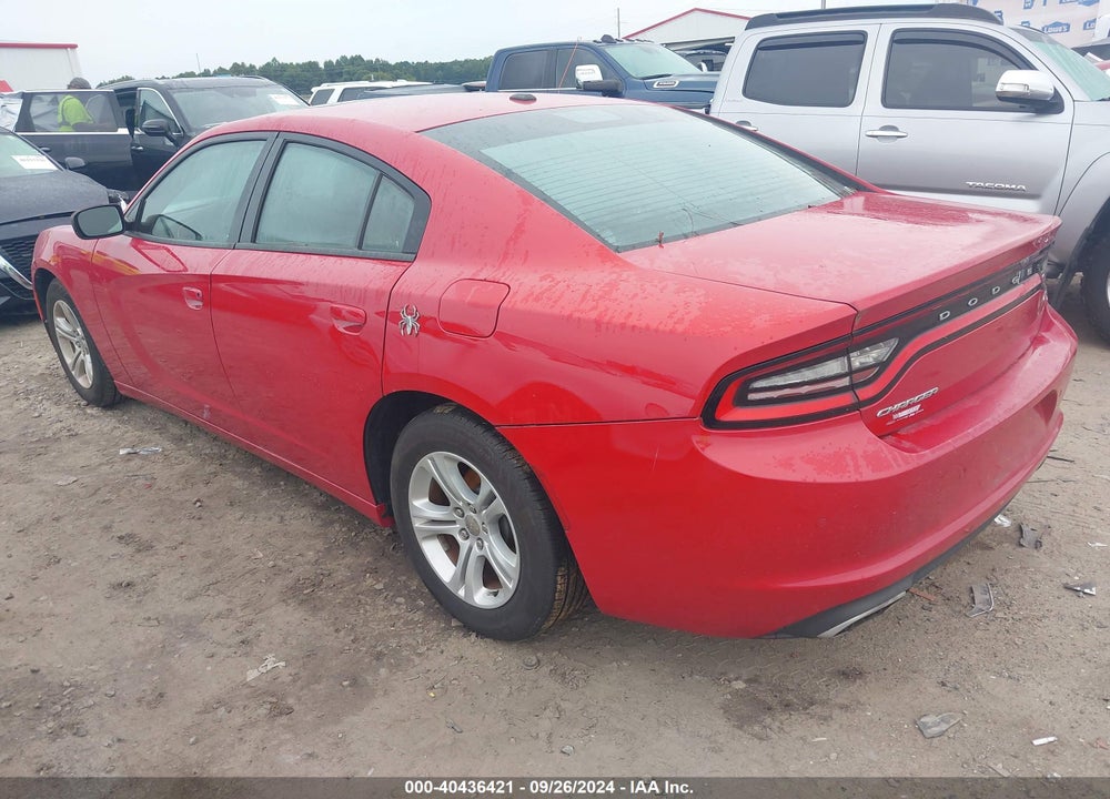 2016 DODGE CHARGER SE VIN: 2C3CDXBG0GH115406