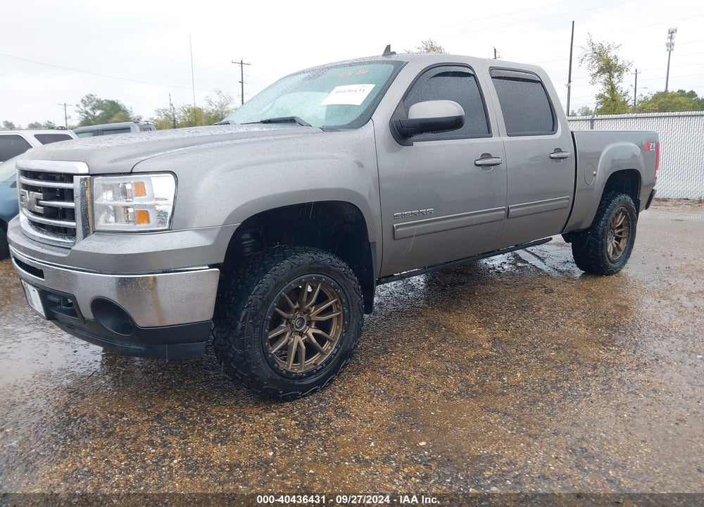 2013 GMC SIERRA 1500 SLT VIN: 3GTP2WE75DG228496