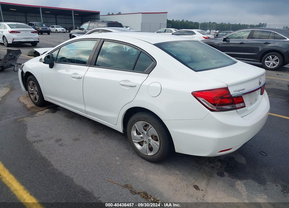 2014 HONDA CIVIC LX VIN: 19XFB2F5XEE256230