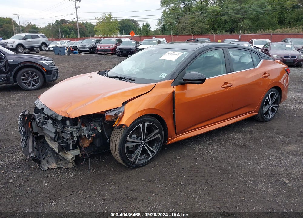 2021 NISSAN SENTRA SR XTRONIC CVT VIN: 3N1AB8DV2MY284765