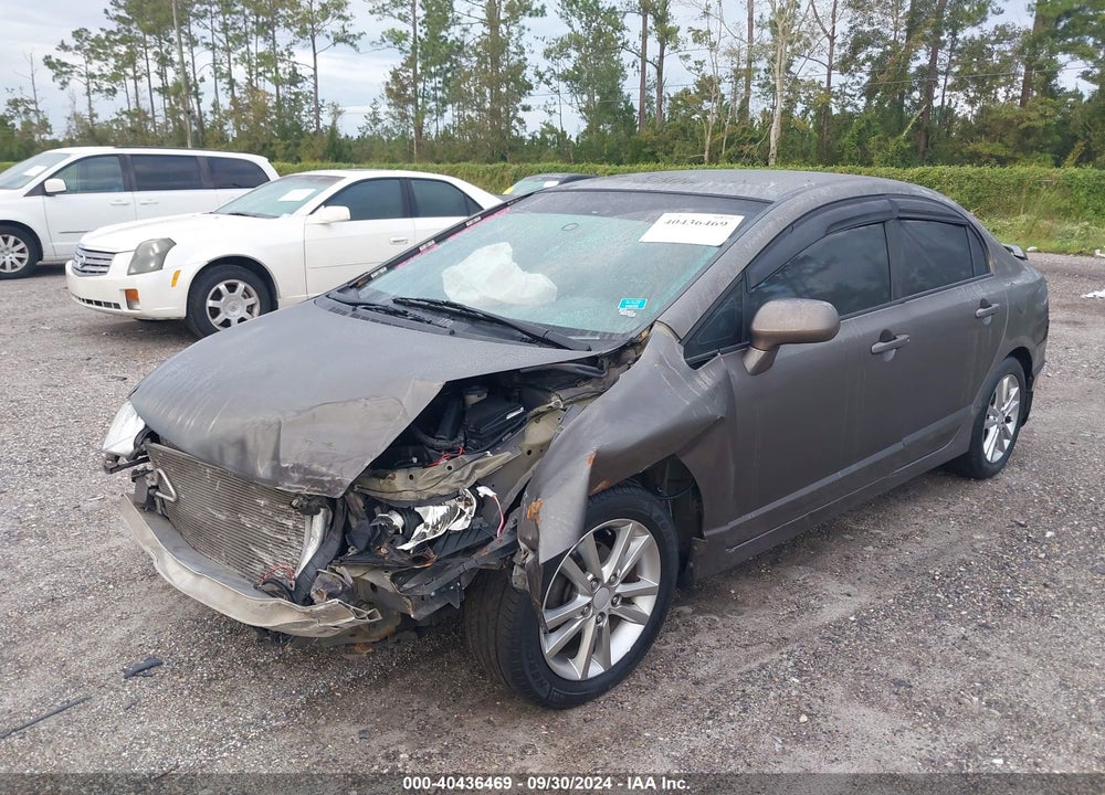 2010 HONDA CIVIC LX VIN: 2HGFA1F57AH557938