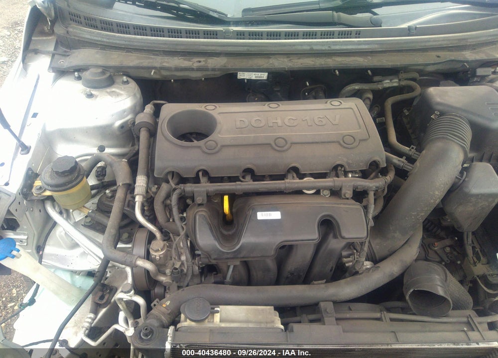 2011 KIA FORTE EX VIN: KNAFU4A20B5452135