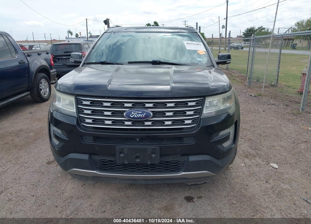 2016 FORD EXPLORER LIMITED VIN: 1FM5K7F88GGC89924