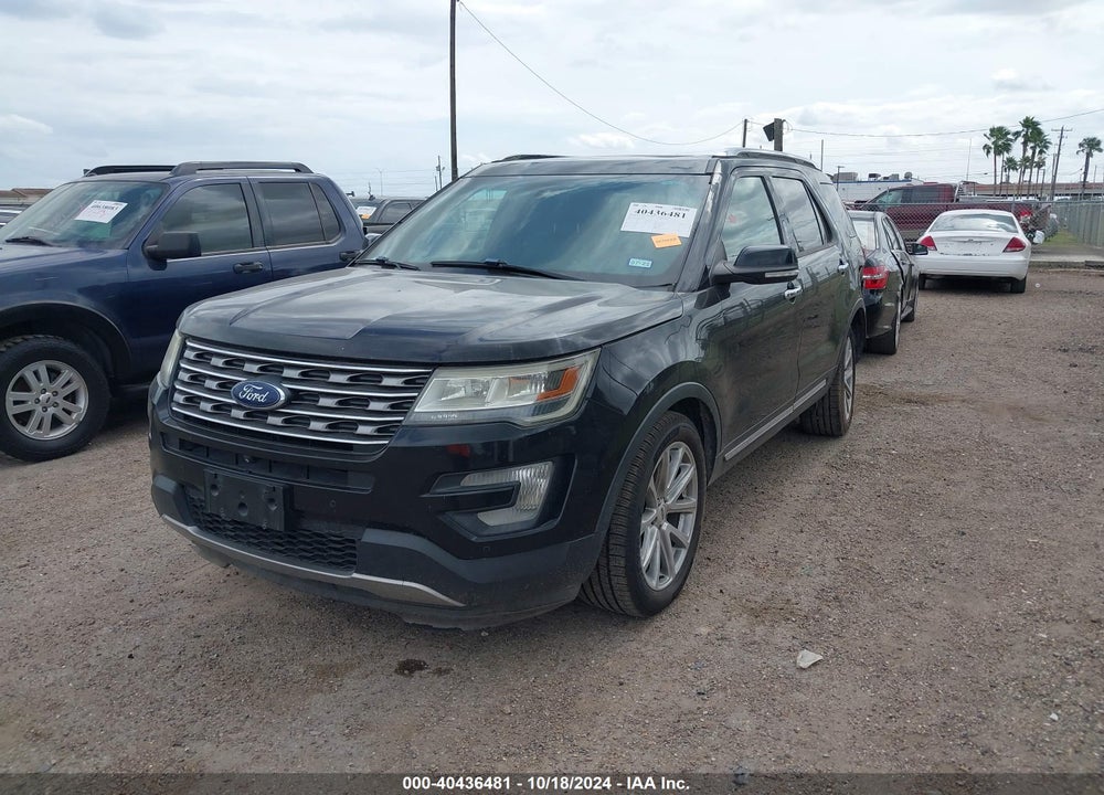 2016 FORD EXPLORER LIMITED VIN: 1FM5K7F88GGC89924