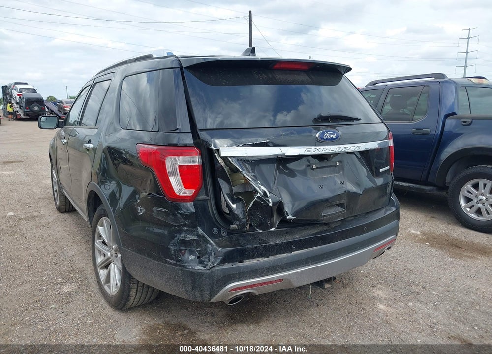2016 FORD EXPLORER LIMITED VIN: 1FM5K7F88GGC89924