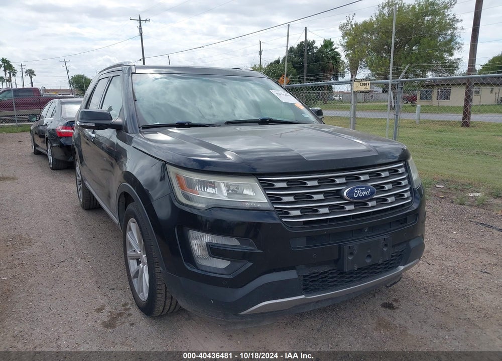 2016 FORD EXPLORER LIMITED VIN: 1FM5K7F88GGC89924