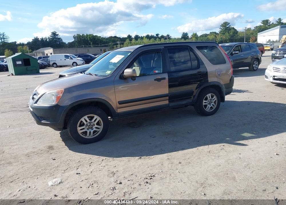 2002 HONDA CR-V EX VIN: JHLRD78892C093667