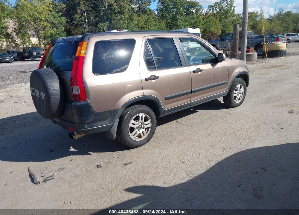 2002 HONDA CR-V EX VIN: JHLRD78892C093667