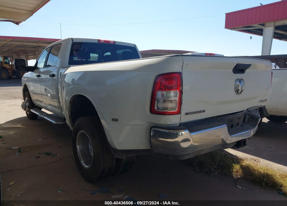 2023 RAM 3500 BIG HORN  4X4 8' BOX VIN: 3C63RRHL2PG643100